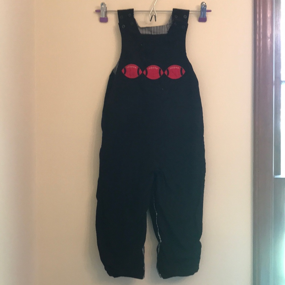 Bailey Boys reversible, Halloween 3T/4T overalls